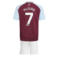 Aston Villa John McGinn #7 Replica Home Minikit 2024-25 Short Sleeve (+ pants)